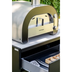 Modulární kuchyňská skříňka Fontana ELYSIA 90 PIZZA - skříňka s kamennou deskou pro umístění pece na pizzu