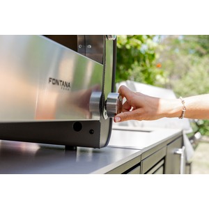 Modulární kuchyňská skříňka Fontana ELYSIA 90 PIZZA - skříňka s kamennou deskou pro umístění pece na pizzu