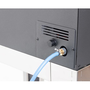 Stolní hybridní pec na pizzu Fontana Forni Margherita (detail připojení plynu)