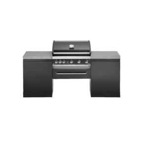Venkovní grilovací kuchyně Grandpro Maxim G5 205 Series - základní konfigurace se 2 skříňkami s pracovní deskou