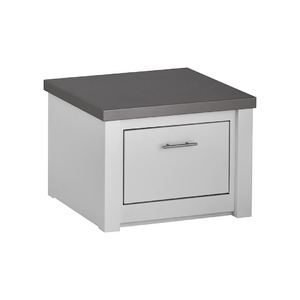 Luxusní venkovní kuchyně Grandpro EXCLUSIVE Crossray 2 XL White - komfortní venkovní varné centrum pro náročné (příplatková skříň pro kamado)