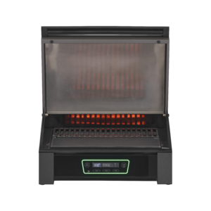 Elektrický stolní gril Grandpro E2-GRILL - přenosný výkonný elektrogril s infračervenými trubicemi pro dokonalé grilovací výsledky