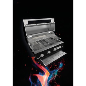 Venkovní kuchyně Fontana ELYSIA SPECCHIO - velkorysá kuchyně v maximální výbavě se samostatným ostrůvkem (skříňka grilu Lumen)