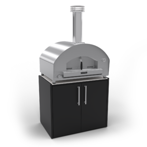 Venkovní kuchyně Fontana ELYSIA SPECCHIO - velkorysá kuchyně v maximální výbavě se samostatným ostrůvkem (skříňka 100 Pizza Oven)